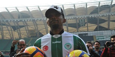 Atiker Konyaspor'da Eto'o ilk antrenmanına çıktı