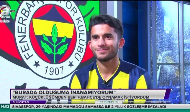 Murat Sağlam: Fenerbahçe'de olduğuma inanamıyorum