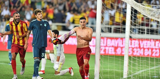 Aleksic atıyor Yeni Malatyaspor kaybetmiyor