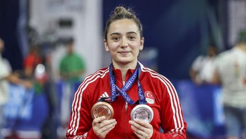 Nuray Güngör Akdeniz Oyunları'nda gümüş madalya kazandı