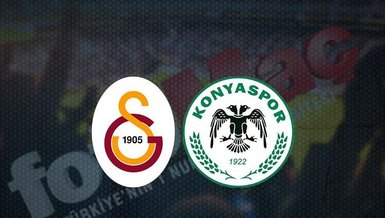 CANLI SKOR | Galatasaray - Konyaspor maçı ne zaman? Saat kaçta ve hangi kanalda canlı yayınlanacak? Muhtemel 11'ler...