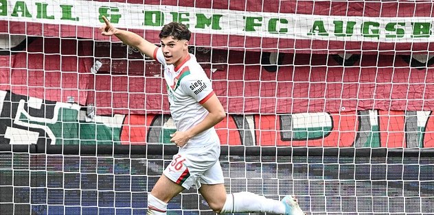 Augsburg’lu Mert Kömür’den 1 gol 1 asist!