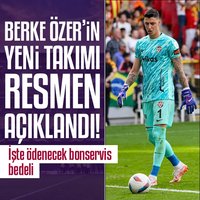 Berke Özer'in transferi açıklandı!