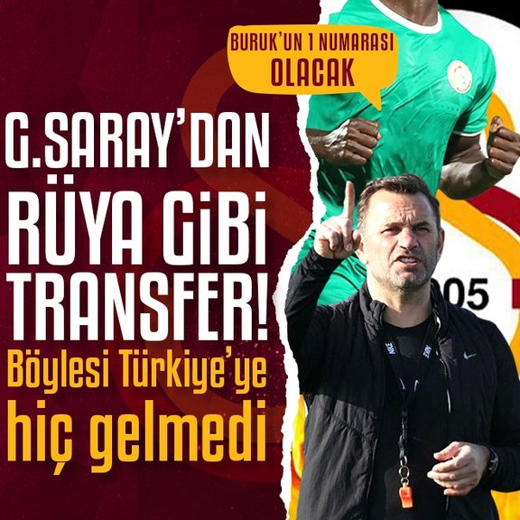 Galatasaray’dan rüya gibi transfer! Böylesi Türkiye’ye hiç gelmedi