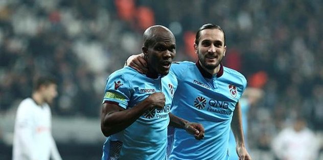 Trabzonspor'un Nwakaeme kozu