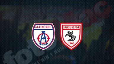 Altınordu - Samsunspor maçı ne zaman, saat kaçta ve hangi kanalda canlı yayınlanacak? | TFF 1. Lig