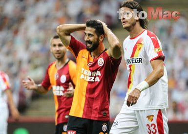 Galatasaray - Göztepe maçından öne çıkan kareler
