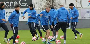 Trabzonspor’da kupa mesaisi başladı