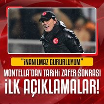 Vincenzo Montella: İnanılmaz gururluyum