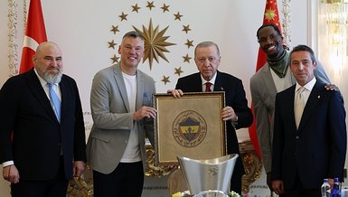 Şampiyon huzura çıktı
