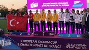 Kadın atletizm takımı Fransa’da ikinci oldu