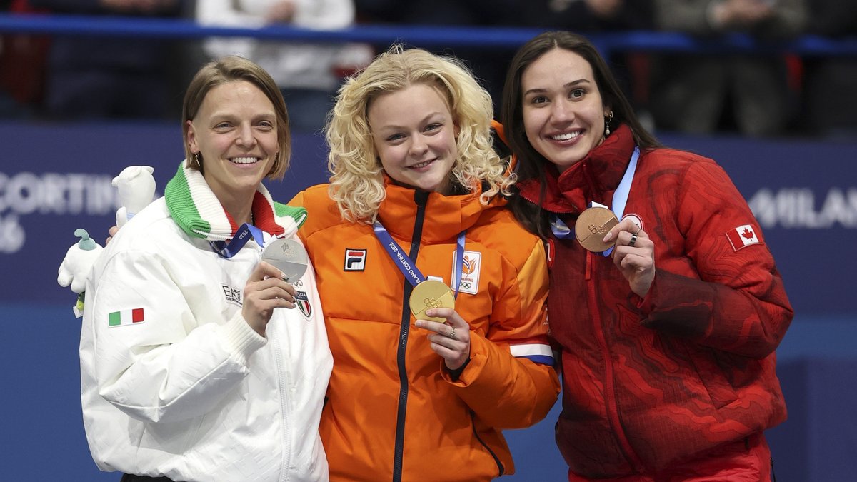 2026 Milano-Cortina Kış Olimpiyatları'nda kadınlar kısa kulvar sürat pateninde madalya kazananlar!