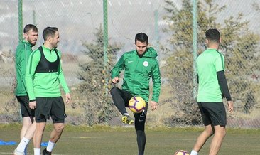 Konyaspor’da Bursaspor hazırlıkları sürüyor