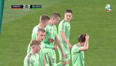 >GOL | Türkiye U21 2-3 Belarus U21