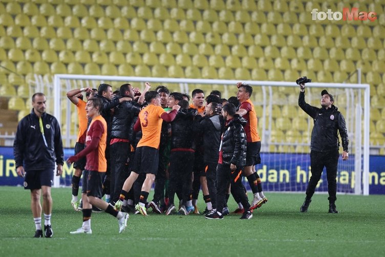 Fenerbahçe - Galatasaray derbisinde o görüntüler dikkat çekti! Arda Turan ve Arda Güler...
