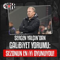 Sergen Yalçın: Beşiktaş için...