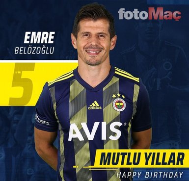 Fenerbahçe Emre Belözoğlu’nun yeni yaşını kutladı