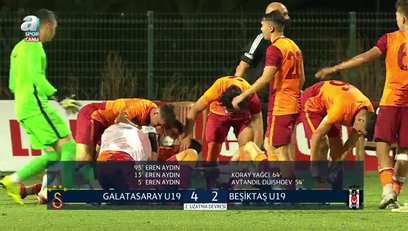 >GOL | Galatasaray U19 4-2 Beşiktaş U19