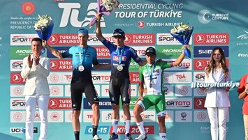 Türkiye Bisiklet Turu'nda ikinci etap sona erdi!