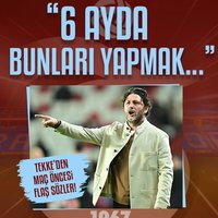Fatih Tekke: 6 ayda bunları yapmak...
