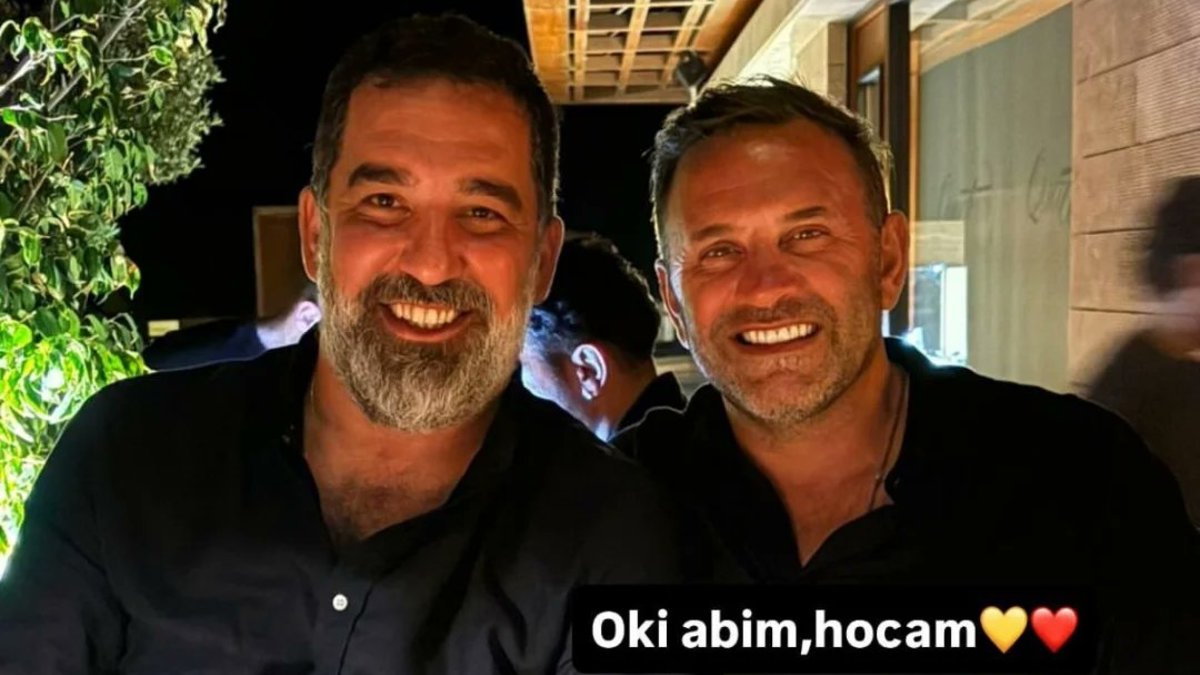 Okan Buruk ve Arda Turan bir araya geldi!