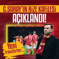 G.Saray'ın kamp kadrosu açıklandı!