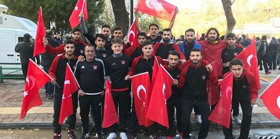 G.Antepspor'dan Türk bayraklı Kudüs tepkisi