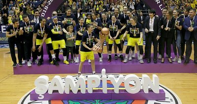 F.Bahçe Kadın Basketbol şampiyon!