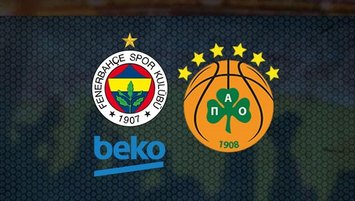 Fenerbahçe Beko - Panathinaikos maçı CANLI