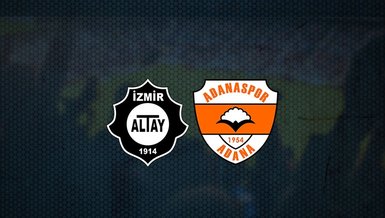 Altay - Adanaspor maçı ne zaman, saat kaçta ve hangi kanalda canlı yayınlanacak? | TFF 1. Lig