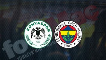 Konyaspor - Fenerbahçe maçı saat kaçta? Hangi kanalda?