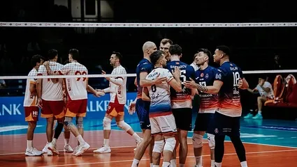 Halkbank sahasında Galatasaray'ı yendi