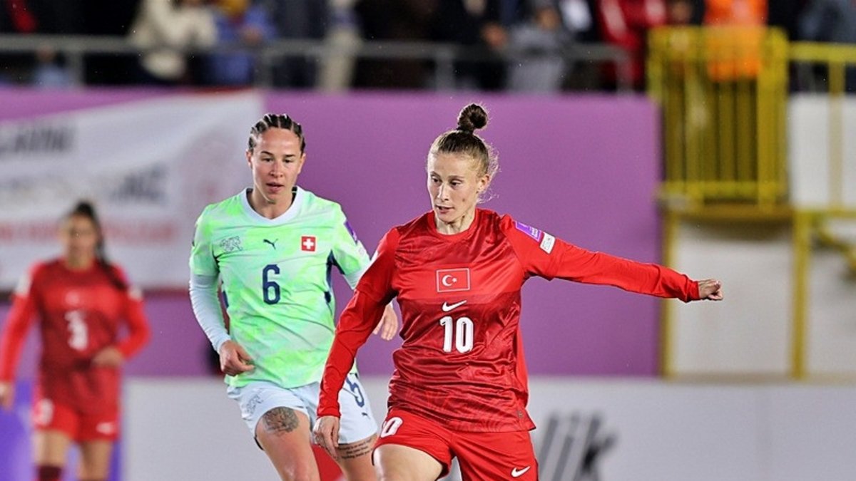 A Milli Kadın Futbol Takımımız İsviçre ile berabere kaldı!