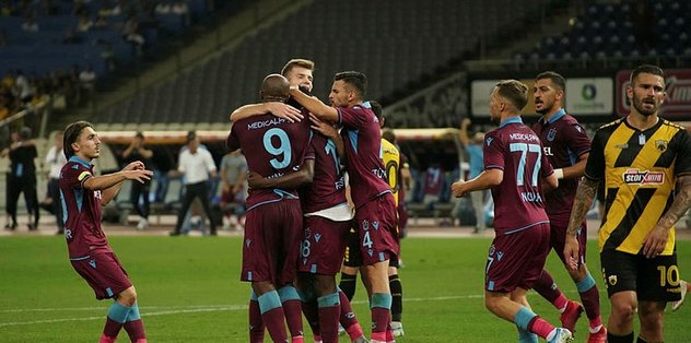 Trabzonspor AEK’yı Titanik gibi batırdı