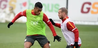 Yeni transfer Florya’da top başı yaptı