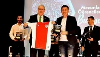 Hüseyin Eroğlu eski okulunda