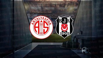 Antalyaspor - Beşiktaş maçı saat kaçta?
