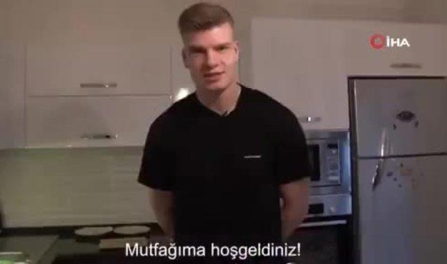 Alexander Sörloth mutfağa girdi!