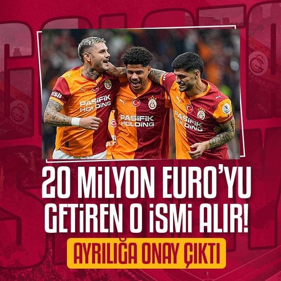 Galatasaray’da devre arasında flaş ayrılık!