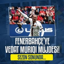 Fenerbahçe'yi sevindiren haber! Vedat Muriqi…