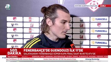 Çağlar Söyüncü: Güzel bir oyunla kupayı almak istiyoruz!