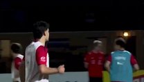 A Milli Takım idmanında Can Uzun şov!