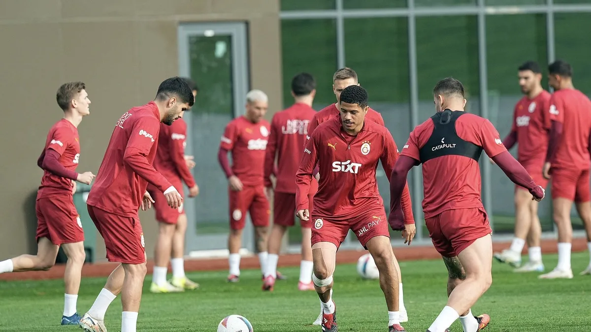 Galatasaray, Antalyaspor maçı hazırlıklarını sürdürdü