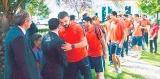 Trabzonspor bayramlaştı