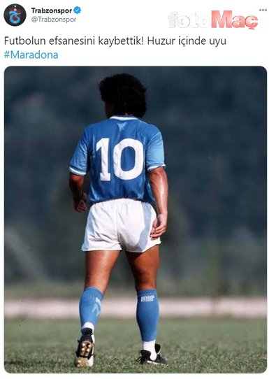 Diego Maradona’nın ölümü sonrası dünya futbolu yasa boğuldu! O mesajlar...