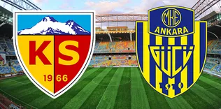 Kayserispor - Ankaragücü | CANLI