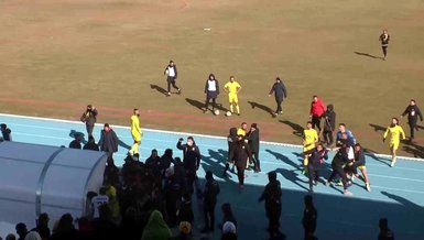 Amatör Lig'de maç bitti kavga başladı