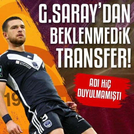 Galatasaray’dan beklenmedik transfer! Adı hiç duyulmamıştı