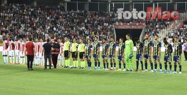 Sivasspor - Fenerbahçe maçından kareler
