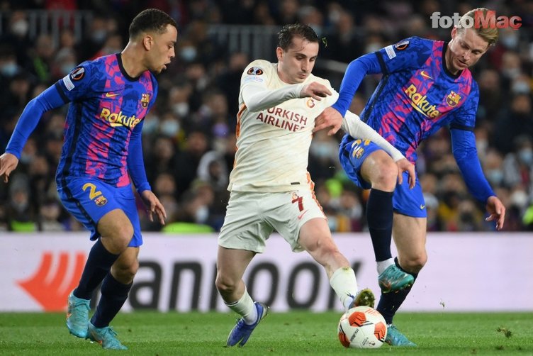 Barcelona Galatasaray maçında transfer gelişmesi! Kerem Aktürkoğlu'nu İspanyol devi izledi
